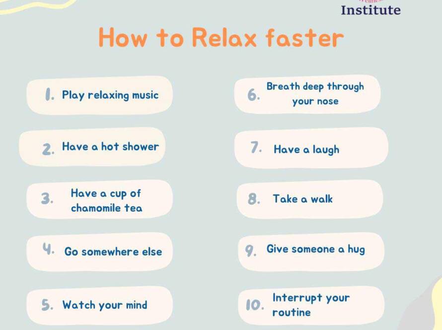 10 Effective Ways to Relax